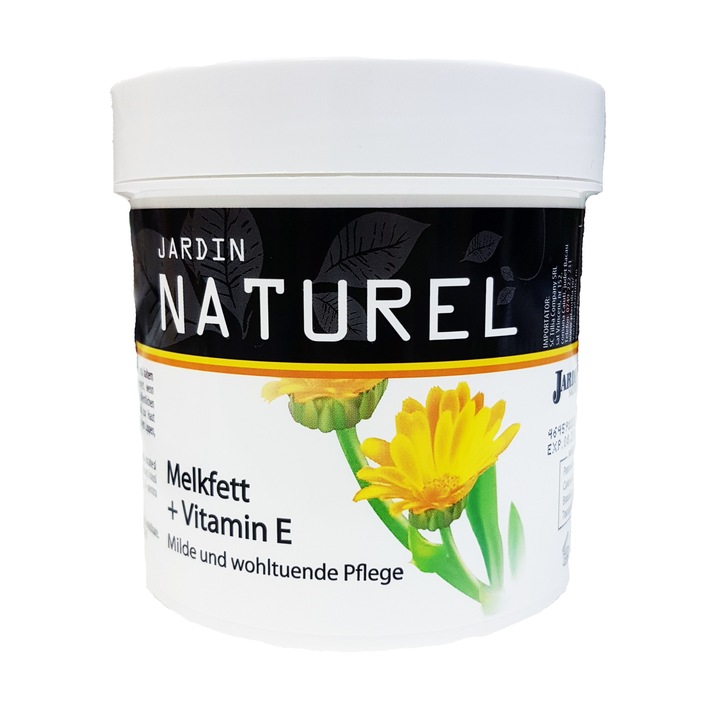 Melkfett krém + E vitamin 250 ml Jardin Naturel