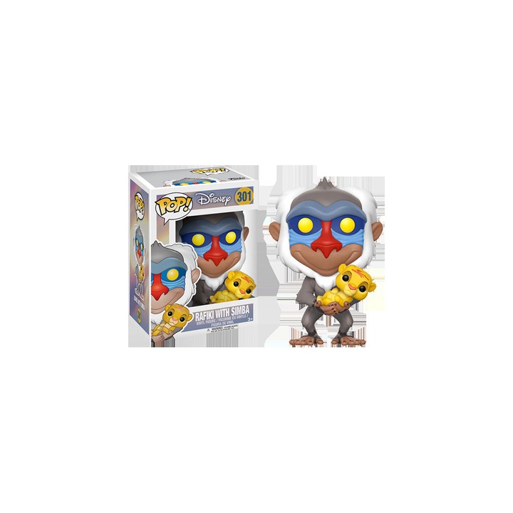 Funko Pop: Lion King - Rafiki with Simba