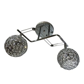 Lustra Julia 6133/2 Full Electric magnet, 2*E27, brate reglabile, cristal Lustra Julia 6133/2 Full Electric magnet, 2*E27, brate reglabile, cristal