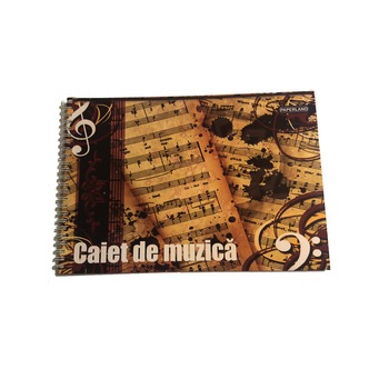 Caiet muzica A4 spira Caiet muzica A4 spira