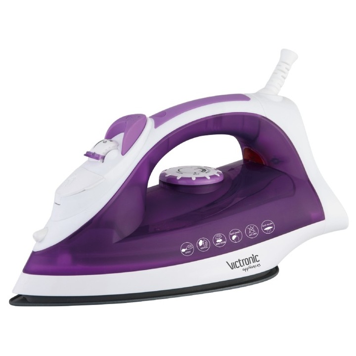 Fier de calcat, talpa din inox, 2200W, VC2038