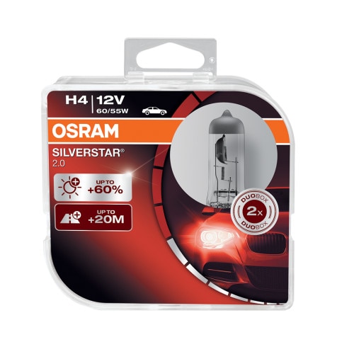 Set 2 buc Bec H7 Silverstar Osram 12V