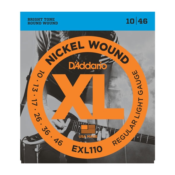 Corzi Chitara Electrica - Regular Light - D'Addario EXL110