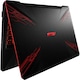 Laptop Gaming ASUS TUF FX504GD cu procesor Intel® Core™ i7-8750H pana la 4.10 GHz, Coffee Lake, 15.6", Full HD, 8GB, 1TB, nVIDIA® GeForce® GTX 1050 4GB, Free DOS, Black