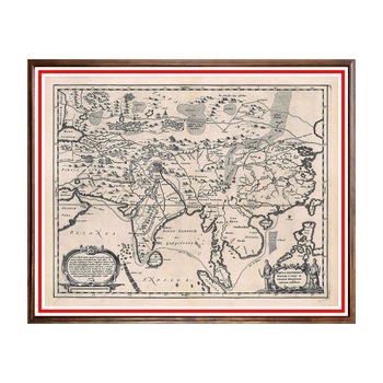 Tablou Poster, Harti Vechi - HV-039, 40 x 50 cm Tablou Poster, Harti Vechi - HV-039, 40 x 50 cm