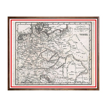 Tablou Poster, Harti Vechi - HV-033, 40 x 50 cm Tablou Poster, Harti Vechi - HV-033, 40 x 50 cm