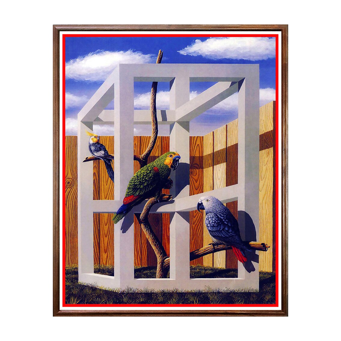 Tablou Poster, Iluzii Optice, Jos de Mey - IOP-006, 40 x 50 cm