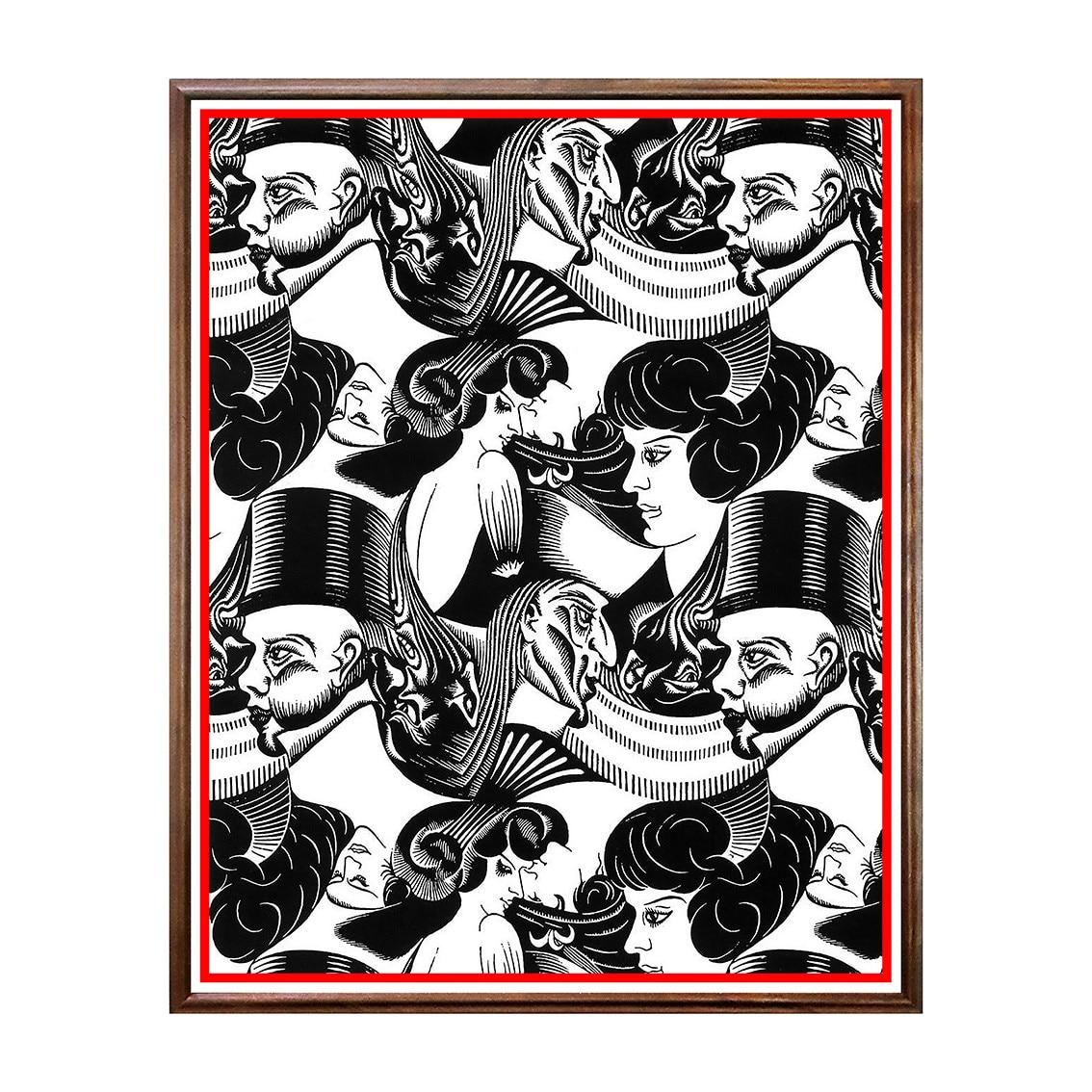 Tablou Poster, Iluzii Optice, Escher - IOP-007, 40 x 50 cm