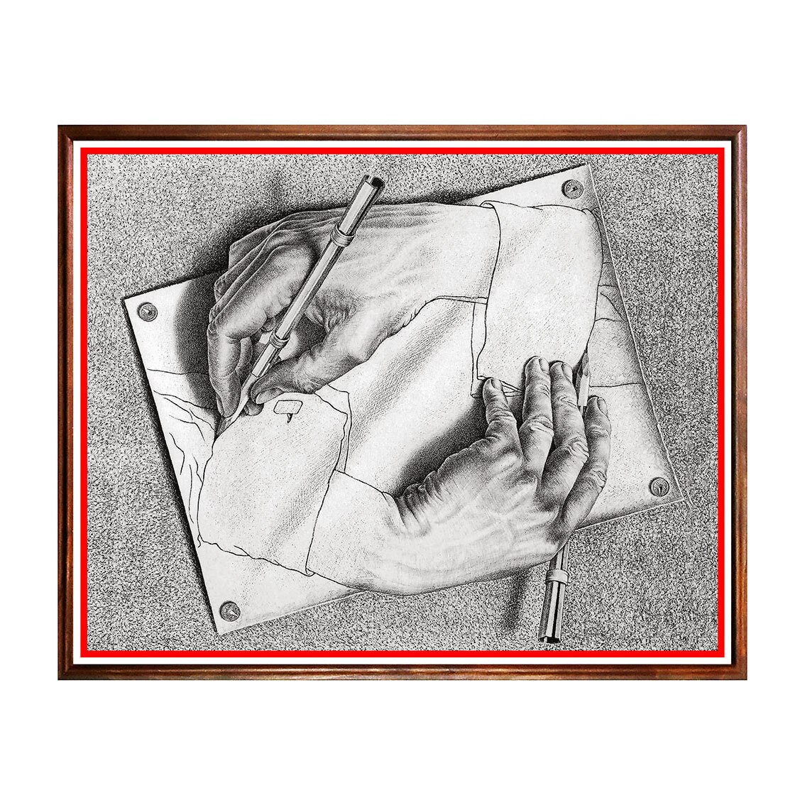 Tablou Poster, Iluzii Optice, Escher - IOP-022, 40 x 50 cm