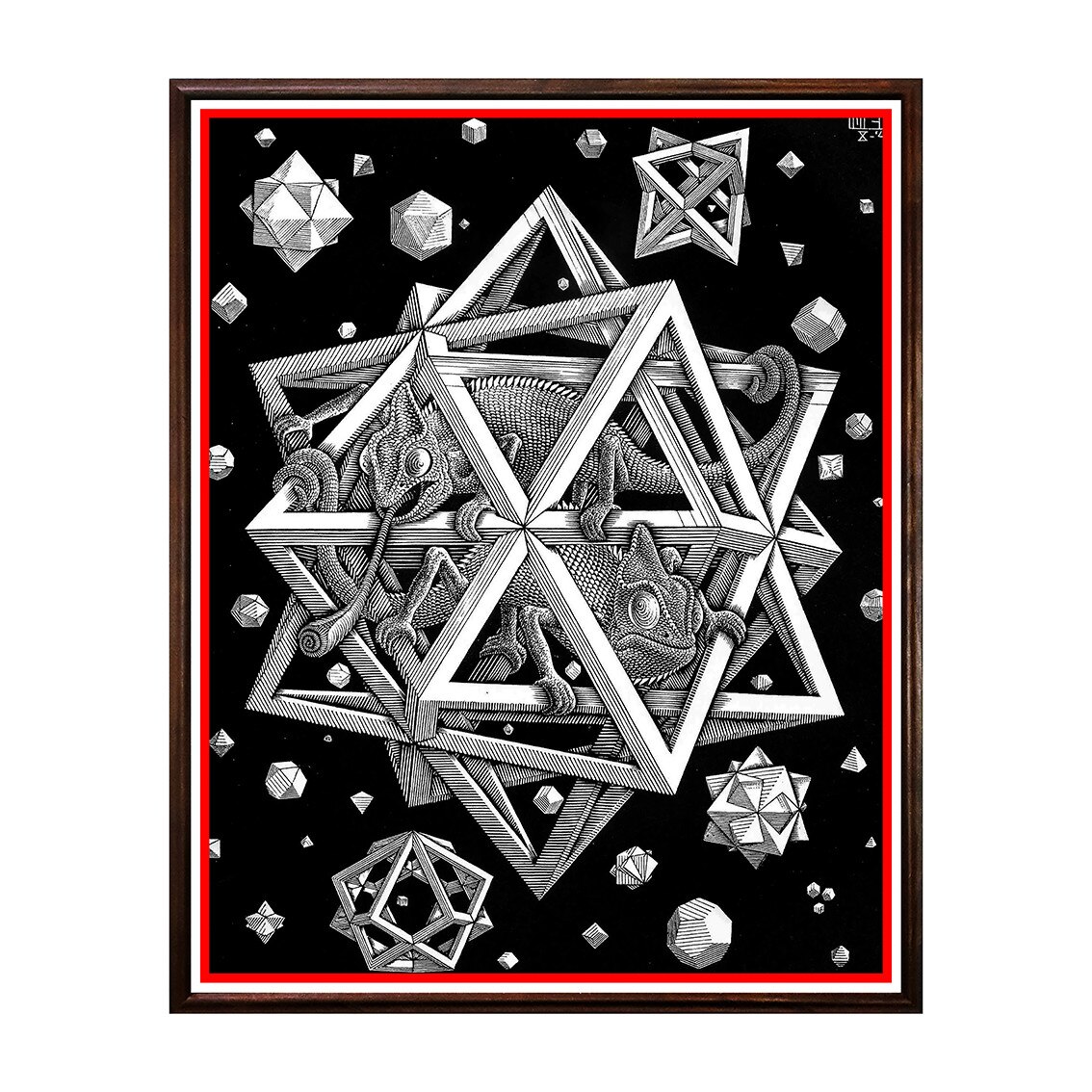 Tablou Poster, Iluzii Optice, Escher - IOP-021, 40 x 50 cm