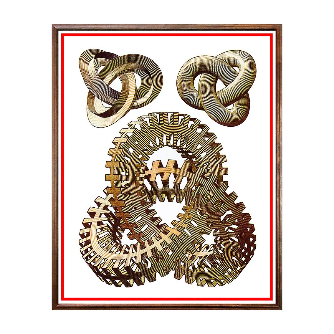 Tablou Poster, Iluzii Optice, Escher - IOP-012, 40 x 50 cm