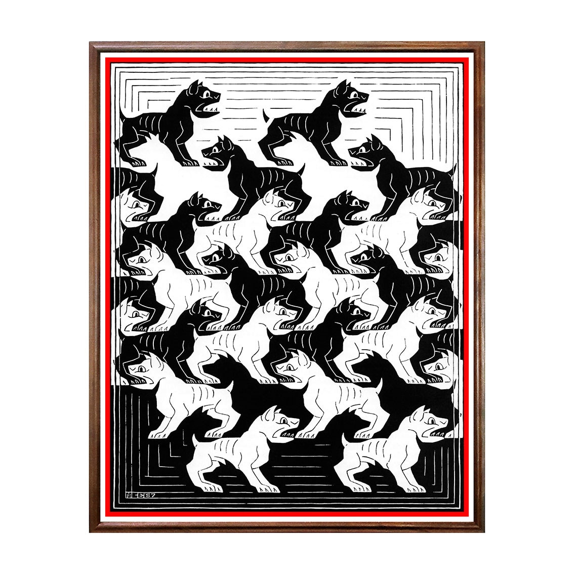 Tablou Poster, Iluzii Optice, Escher - IOP-009, 40 x 50 cm