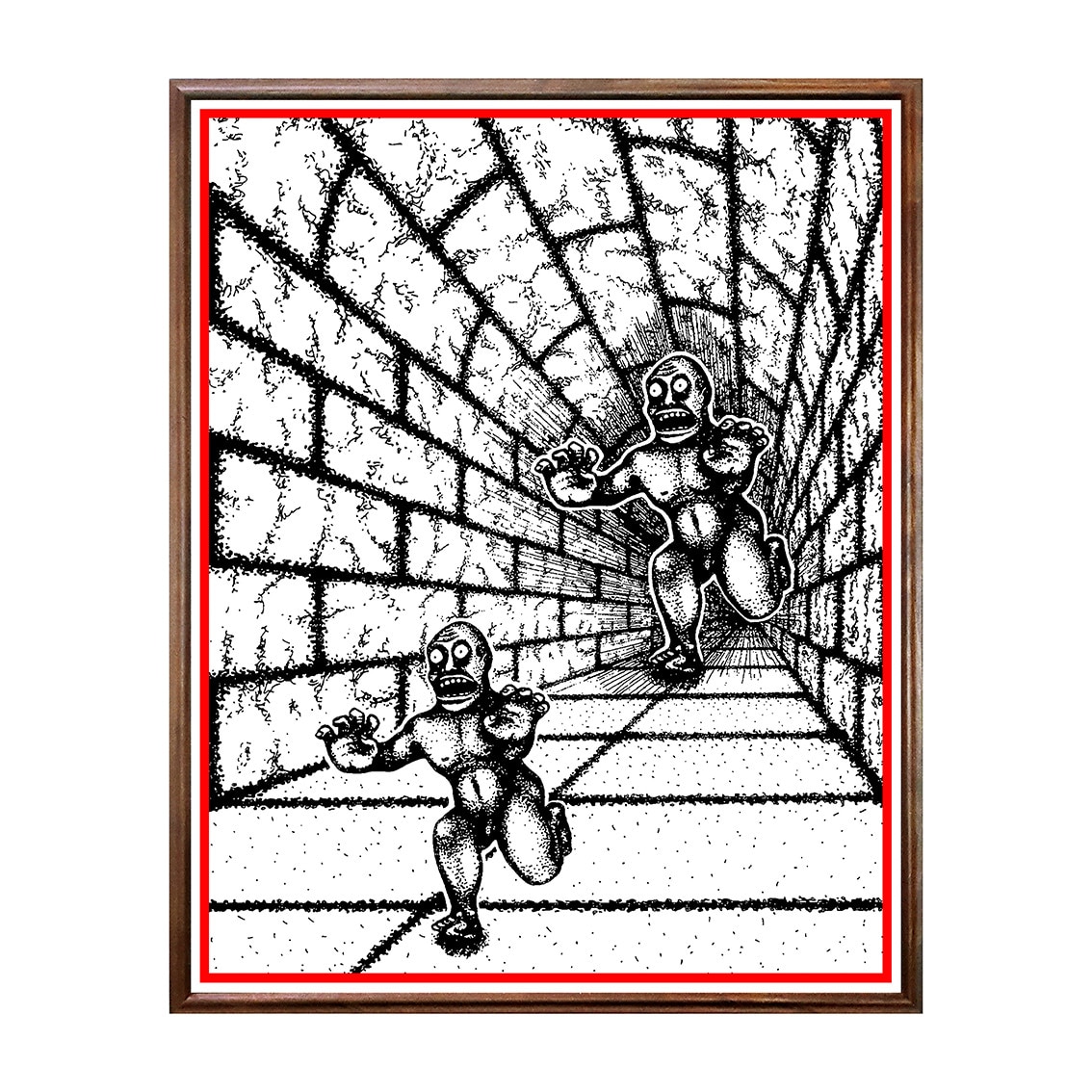 Tablou Poster, Iluzii Optice, Roger Shepard - IOP-061, 40 x 50 cm