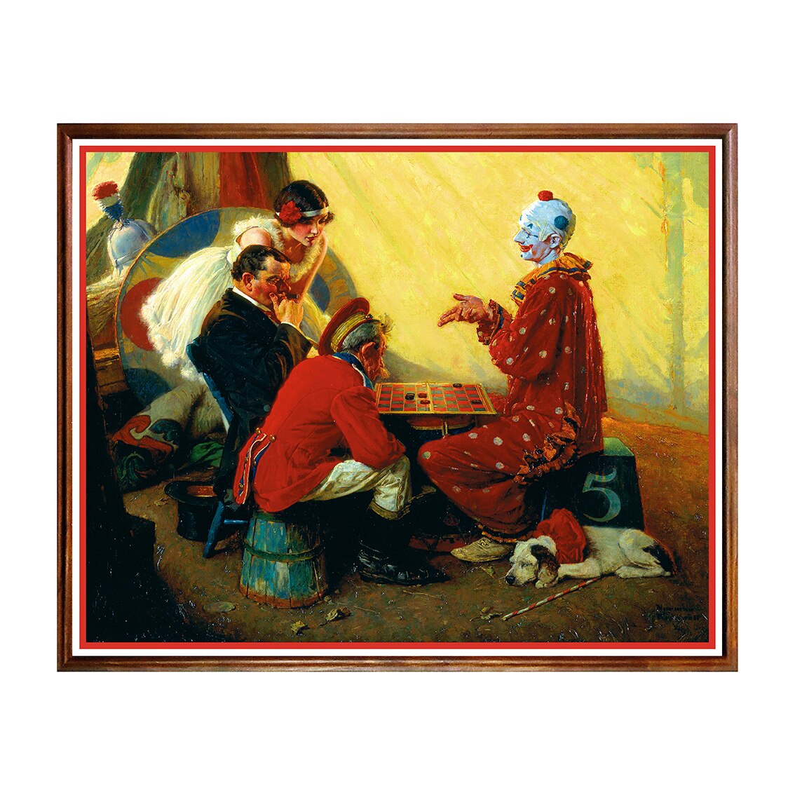 Tablou Poster, Arlechin - ARL-004, 40 x 50 cm