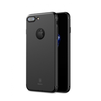 Set: Husa si folie iPhone 6 Plus, Husa originala Baseus, Negru, ultra slim si folie display cu sticla securizata Asahi Japonia, 0.3mm, Joyshell Set: Husa si folie iPhone 6 Plus, Husa originala Baseus, Negru, ultra slim si folie display cu sticla securizata Asahi Japonia, 0.3mm, Joyshell