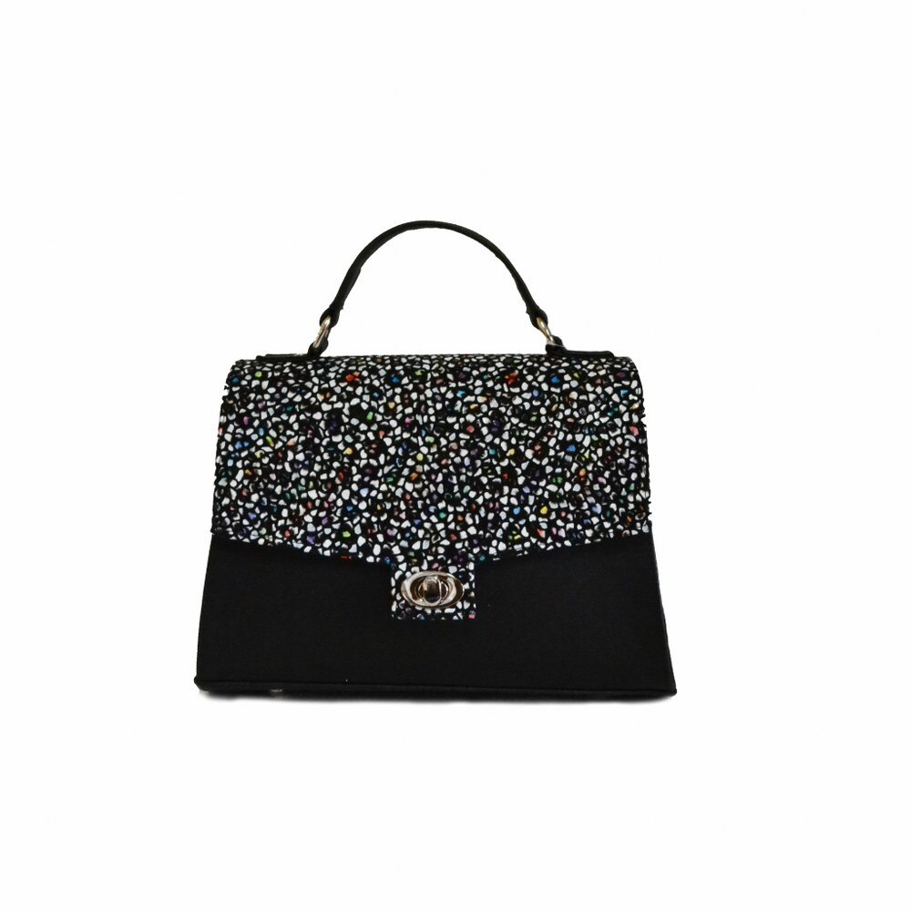 Geanta dama,Zea,piele naturala,neagra