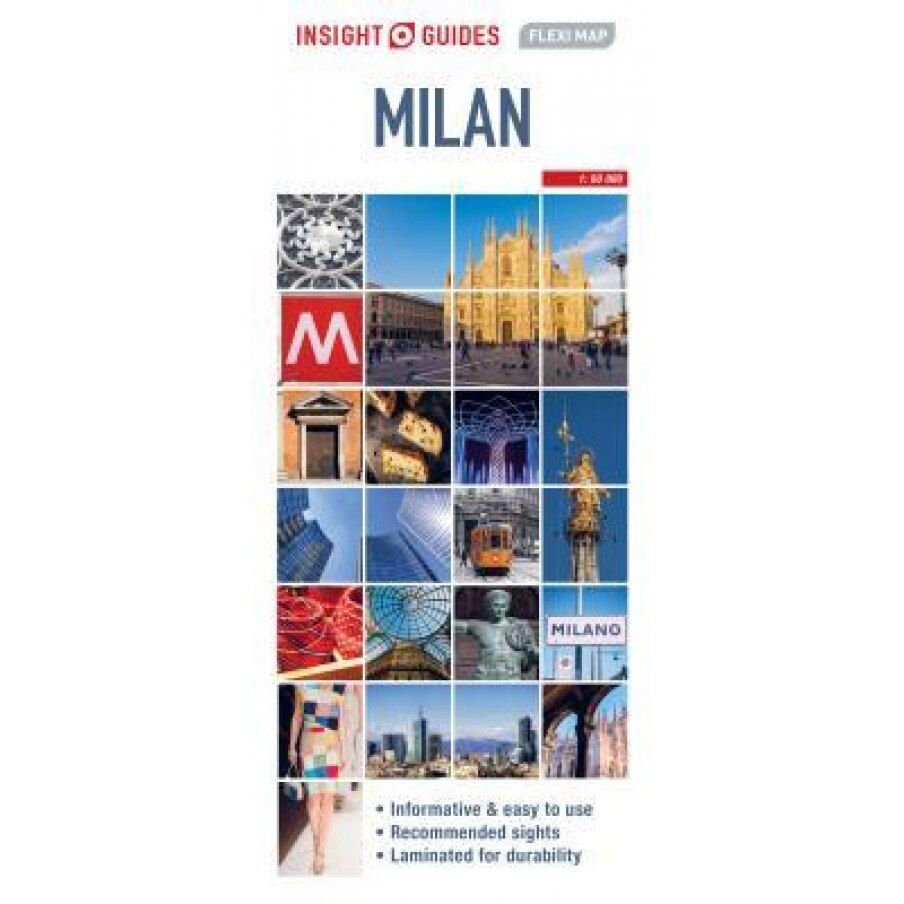 Insight Flexi Map: Milan, Insight Guides (Author)