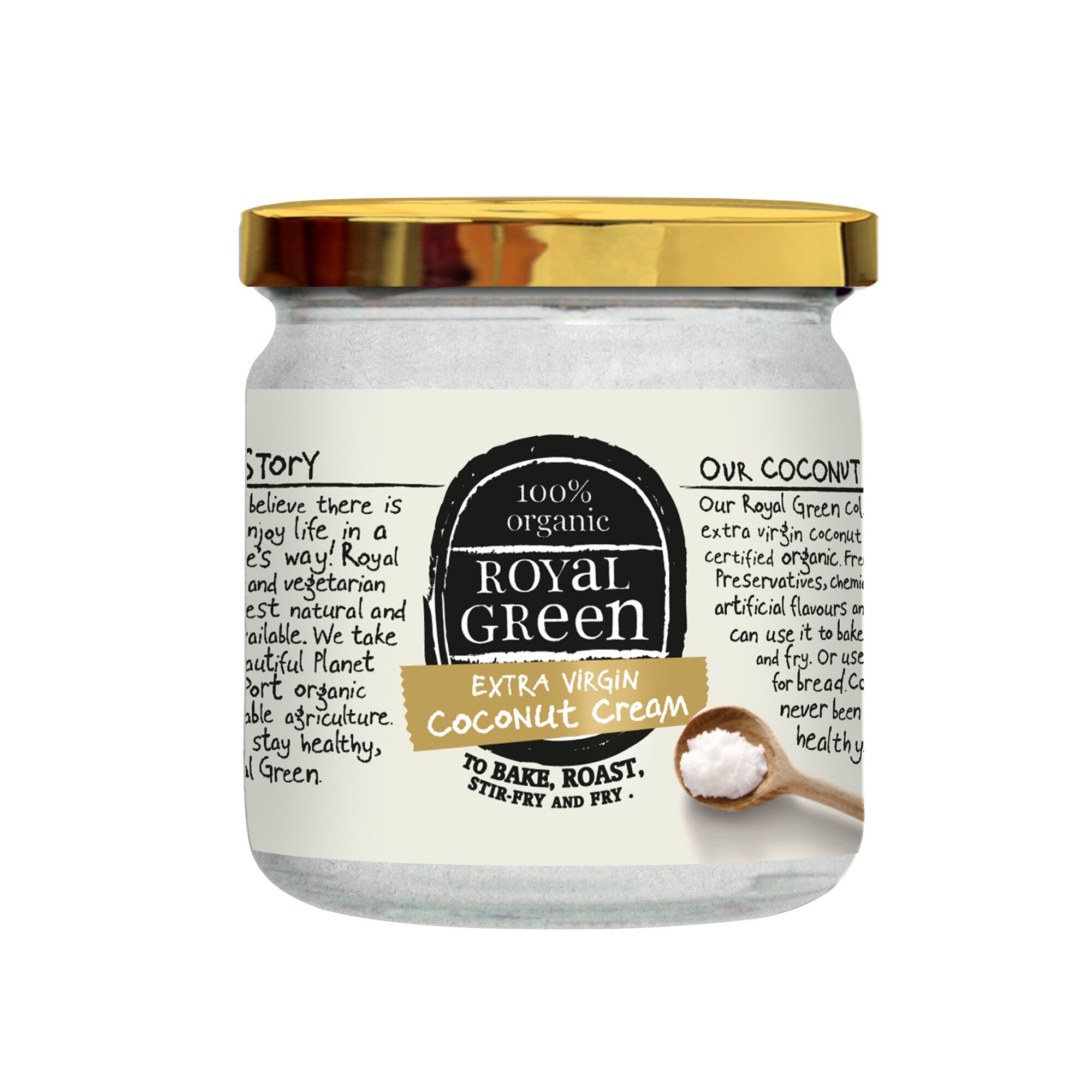 Ulei ecologic extra-virgin de cocos 1400 ml, Royal Green