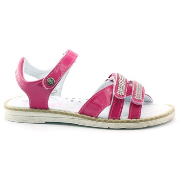 Sandale din piele naturala, Bartek, Roz Sandale din piele naturala, Bartek, Roz