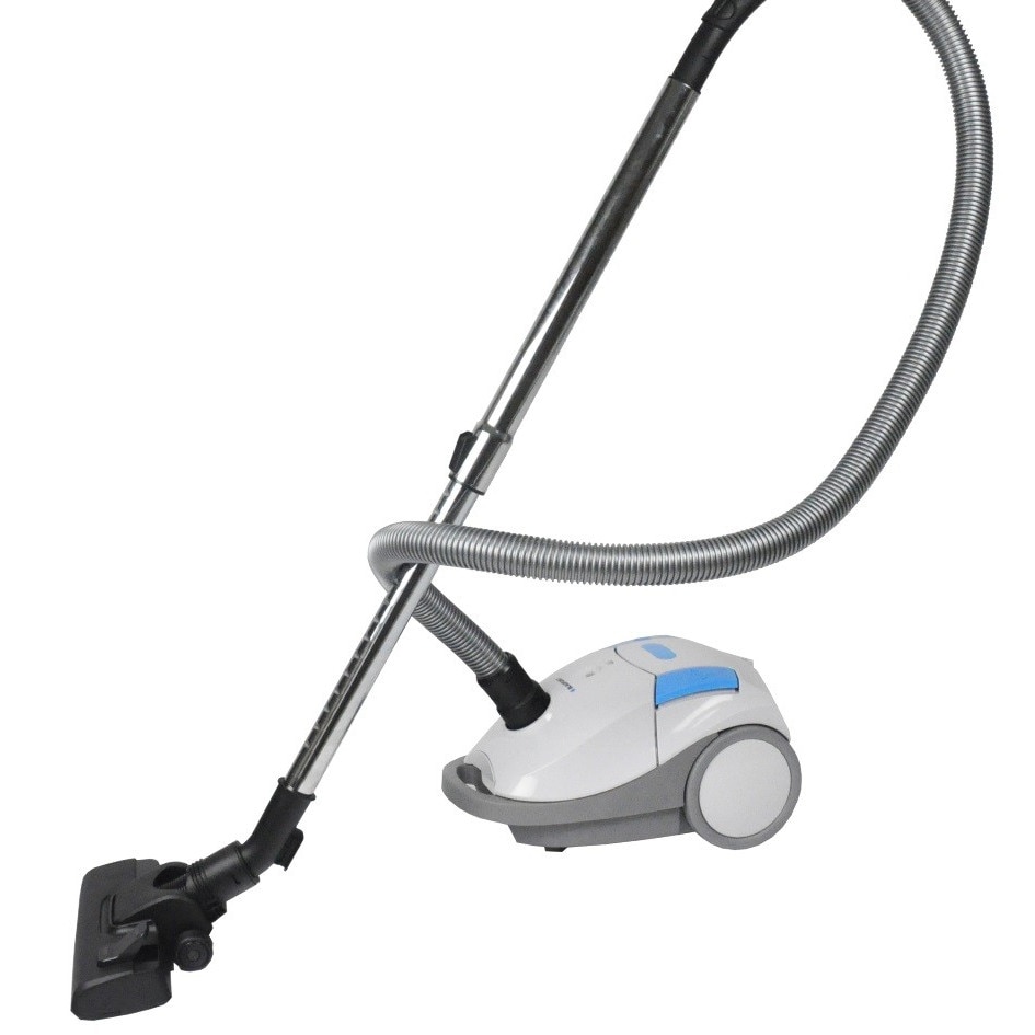 Aspirator cu sac, Blaupunkt, 2l, 3.9kg, Alb/Gri/albastru