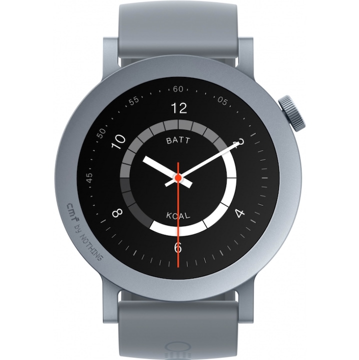 Smartwatch CMF by Nothing Watch Pro 2, Ecran AMOLED 1.32", GPS, Apel Bluetooth, Android/iOS, IP68 Gri
