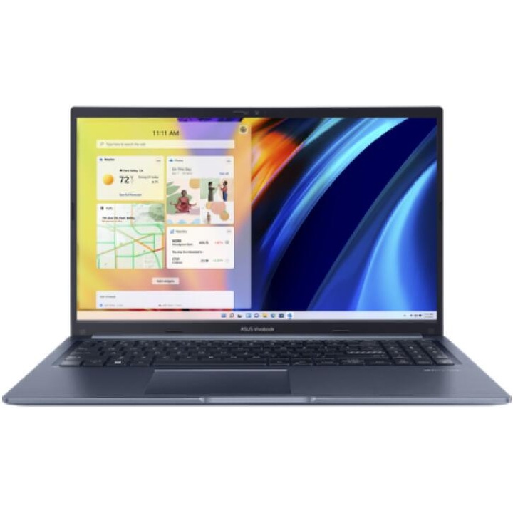 ASUS Vivobook 15 M1502UA Procesor AMD Ryzen™ 5 125 8M cache, up to 4.50 GHz, 15.6" FHD, 8GB, 512GB SSD, AMD Radeon 740M Graphics, Albastru