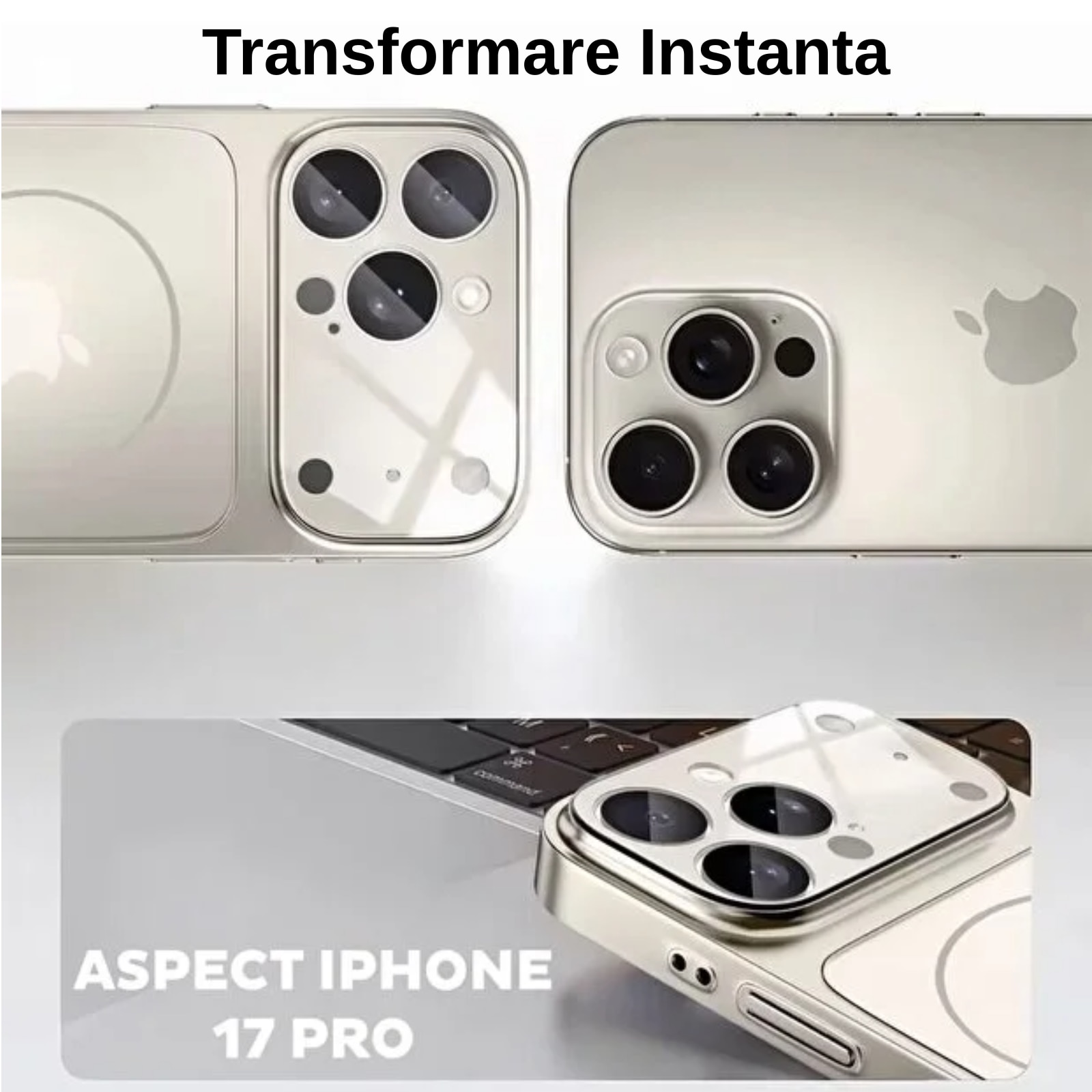 Husa pentru iPhone 12 Pro Max, AG Glass Mata MagSafe Slim Full Camera Protect - Convert to 17-18 Series, Deep Blue