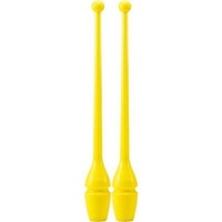 Maciuci gimnastica ritmica jonglerii marca Dvision lungime 41 cm culoare GALBENA