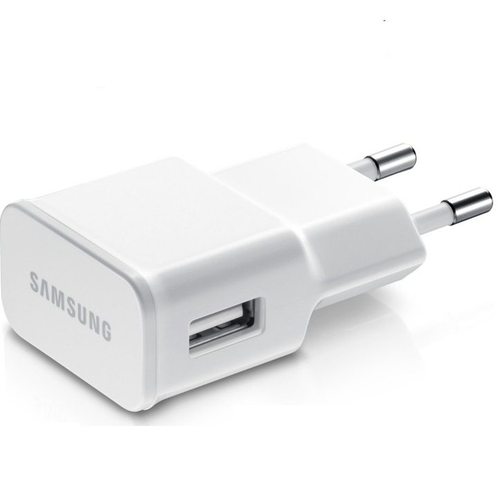 Захранване с USB изход Samsung Charger EP-TA10EWE 2А за Samsung смартфони, Бял Bulk