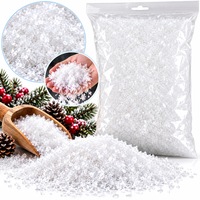 Zapada Artificiala Alba Decorativa de Craciun, Efect de Zapada pentru Brad, Masa, Vitrine si Aranjamente Festive, 500g