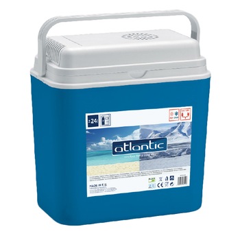 Lada frigorifica electrica Atlantic 12/230V functie incalzire/racire, 24 Litri Lada frigorifica electrica Atlantic 12/230V functie incalzire/racire, 24 Litri