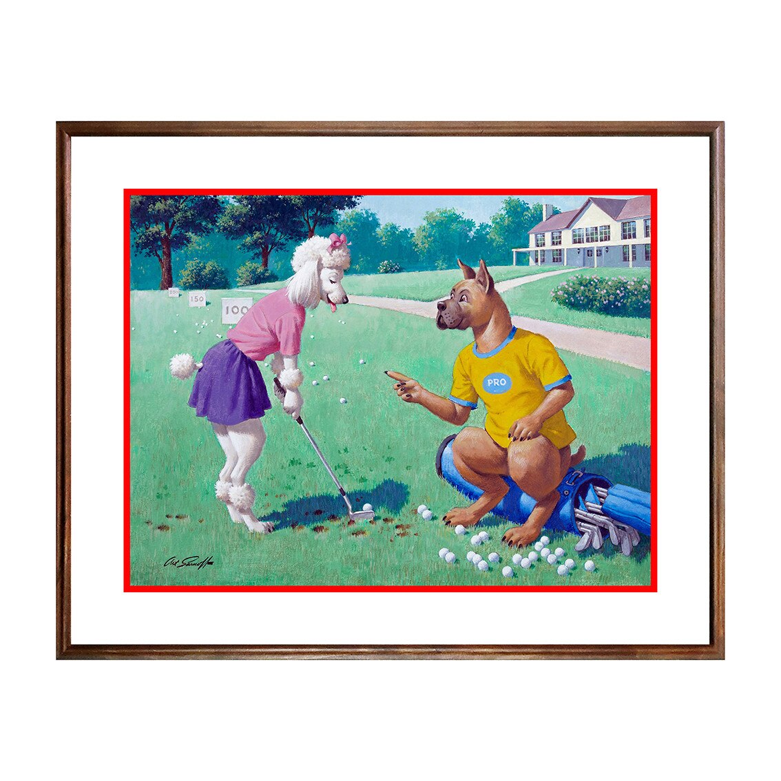 Tablou Poster, Gambling Animals - GAN-011, 40 x 50 cm