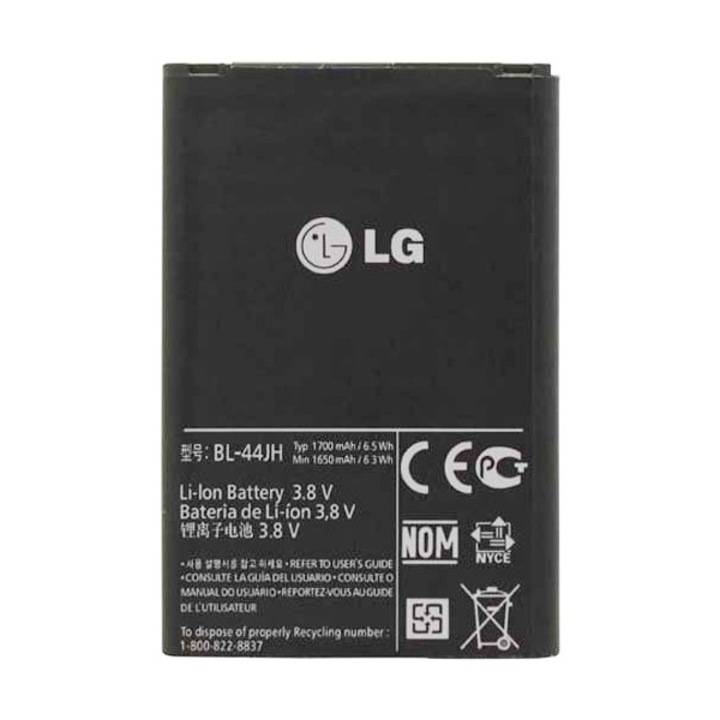 Резервна батерия LG Battery BL-44JH за LG Optimus L7 P700, Bulk Package