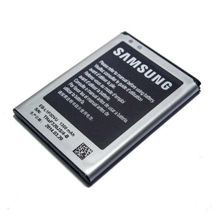 Резервна батерия 3.7V, 1300mAh Samsung Battery EB-L1P3DVU за Samsung Galaxy Fame S6810, Galaxy Young Duos, Bulk
