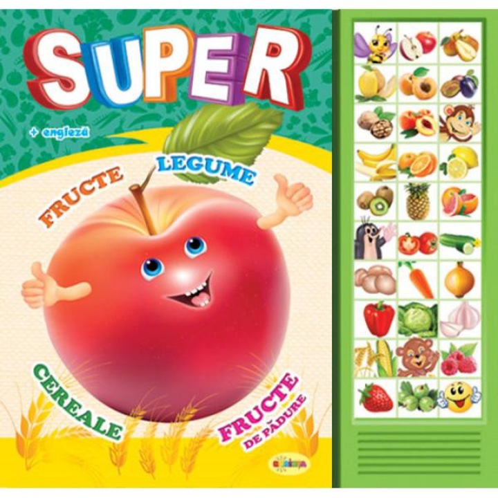 Carte Cu Sunete Super Fructe Legume Romana Engleza Inesa Tautu Emag Ro Carte Cu Sunete Super Fructe Legume Romana Engleza Inesa Tautu Emag Ro
