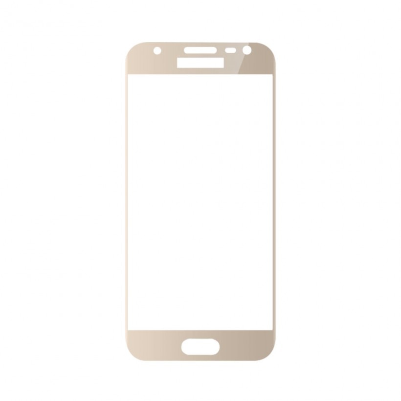 Folie de protectie Magic Sticla 3D Full Cover pentru Samsung Galaxy J3 2017, Auriu