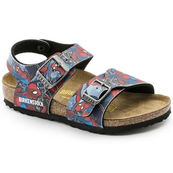 Sandale Birkenstock New York Spiderman Action Blue, Multicolor Sandale Birkenstock New York Spiderman Action Blue, Multicolor
