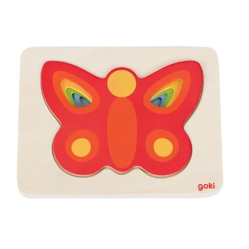 Puzzle Goki stratificat Fluturasi colorati Puzzle Goki stratificat Fluturasi colorati