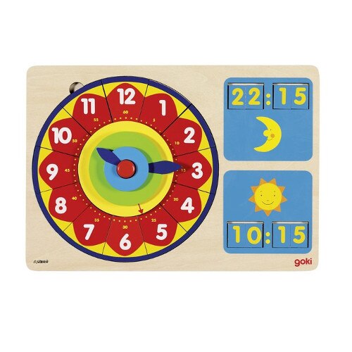 Ceas Goki Puzzle Analog-Digital