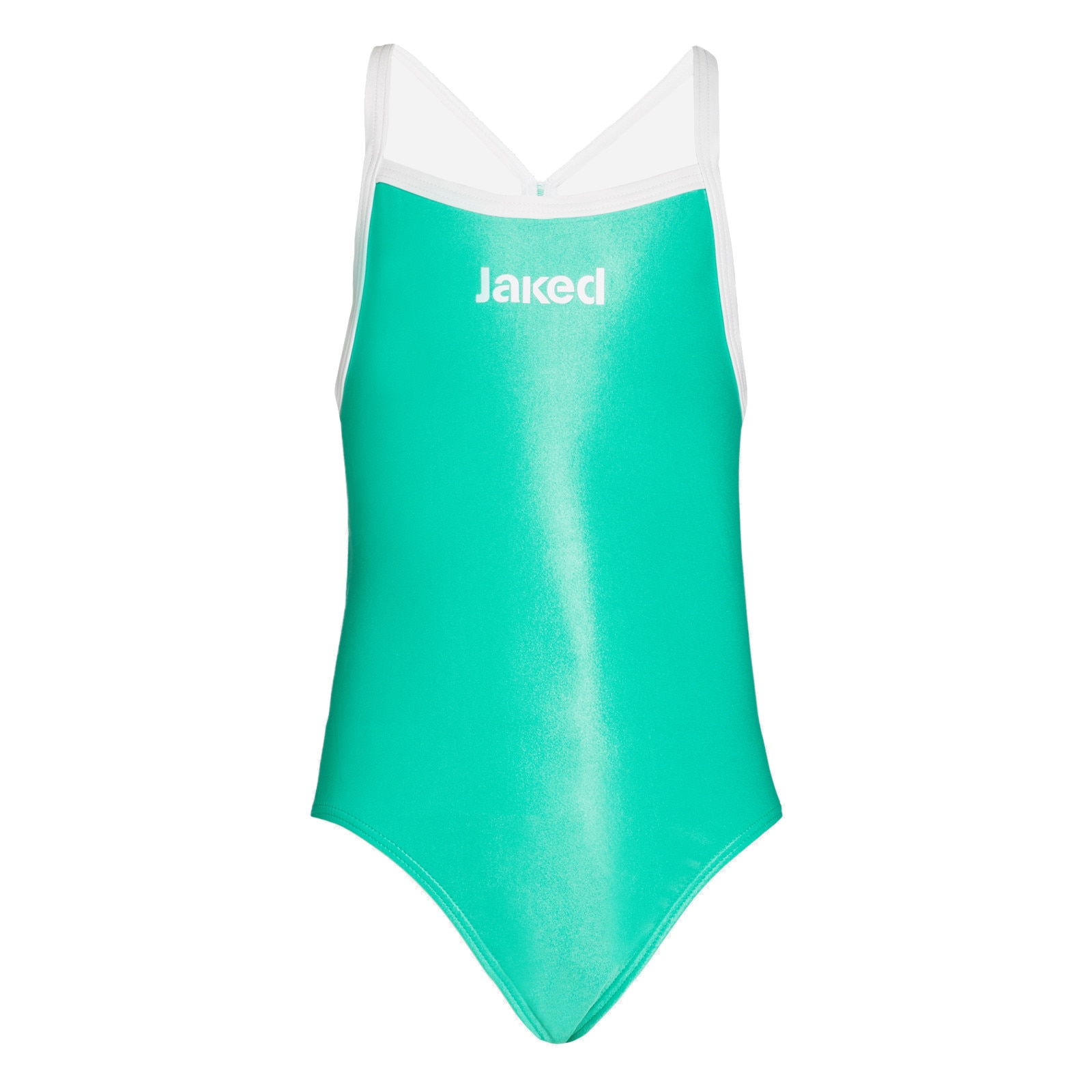 Costum inot Jaked fete, CITY, verde, 14 ANI