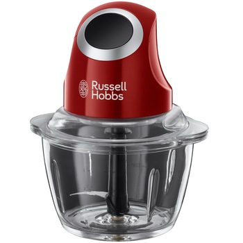 Tocator Russell Hobbs Desire 24660-56, 200 W, vas sticla 0.5 l, Rosu Tocator Russell Hobbs Desire 24660-56, 200 W, vas sticla 0.5 l, Rosu