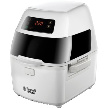 Friteuza Russell Hobbs CycloFry Plus 22101-56, 1300W, 220°C, accesorii incluse, control digital, 1kg, Alb Friteuza Russell Hobbs CycloFry Plus 22101-56, 1300W, 220°C, accesorii incluse, control digital, 1kg, Alb
