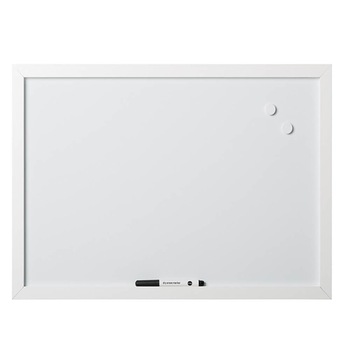 Tabla alba magnetica, BI-OFFICE, Optimum, 45x60 cm, rama lemn alba Tabla alba magnetica, BI-OFFICE, Optimum, 45x60 cm, rama lemn alba