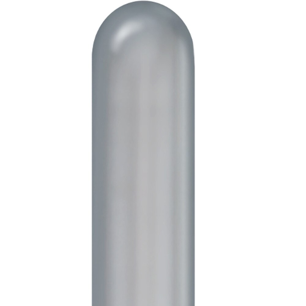 Baloane Latex Modelaj Chrome Silver, Qualatex 58282