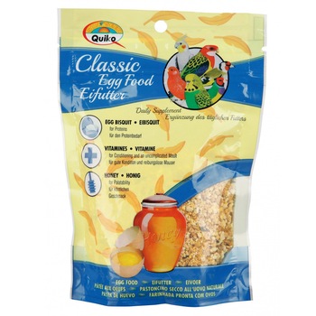 Hrana Trixie Pasari Quiko Cu Oua, Miere, Vitamine 125 g 5151 Hrana Trixie Pasari Quiko Cu Oua, Miere, Vitamine 125 g 5151