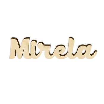 Decor nume Mirela 20 cm inaltime Decor nume Mirela 20 cm inaltime