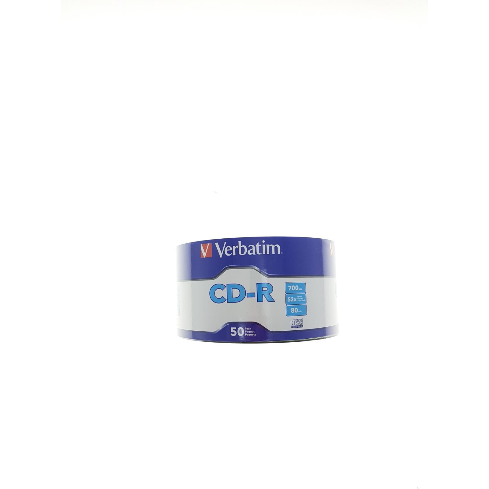 CD-R Verbatim 700Mb , 80 min , 52X , set 50 buc-V50488