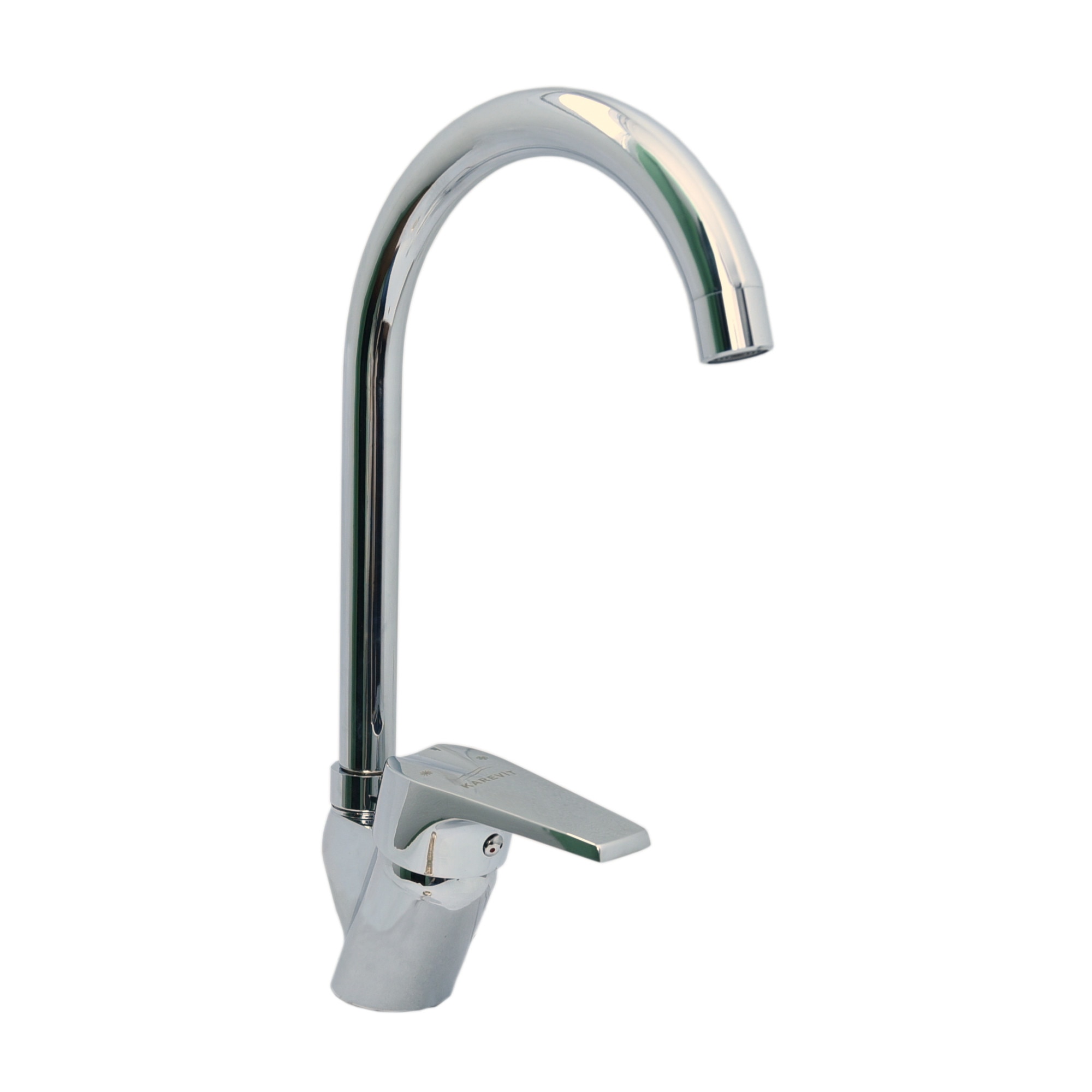 Baterie Lebada Karevit din alama finisaj crom