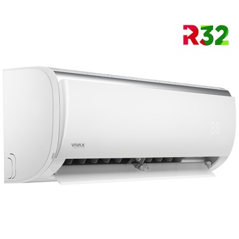 Aer conditionat Vivax ACP-12CH35AEQI Q-Design R32, Inverter, 12000 BTU/h, Clasa A++, ecran LCD, Pornire silentioasa, Sleep mode, Turbo mode, Timer, Protectie Anti-Inghet, Autocuratare Aer conditionat Vivax ACP-12CH35AEQI Q-Design R32, Inverter, 12000 BTU/h, Clasa A++, ecran LCD, Pornire silentioasa, Sleep mode, Turbo mode, Timer, Protectie Anti-Inghet, Autocuratare