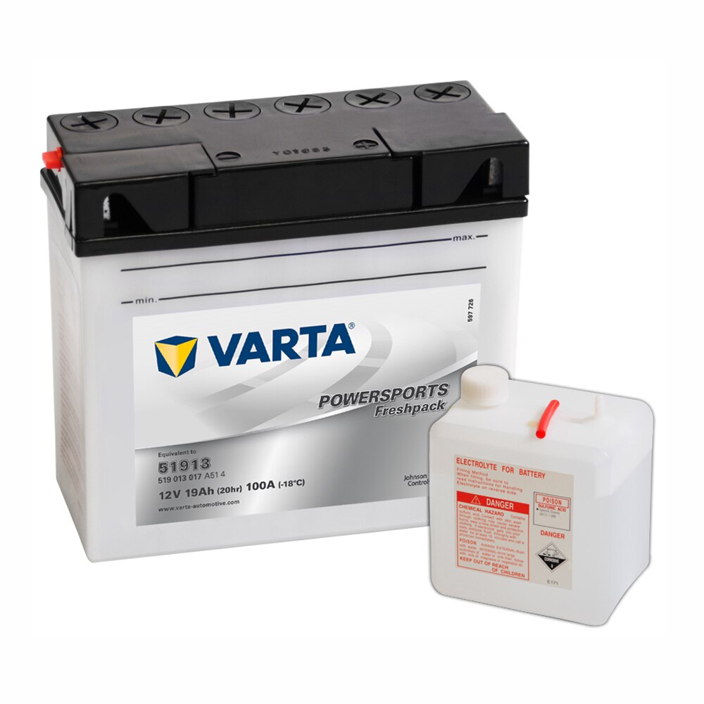 Baterie Moto Varta FRESHPACK 519013017, echivalent 51913